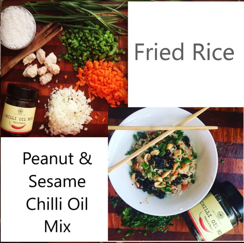Peanut Sesame Fried Rice